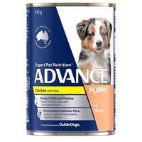 Advance Puppy All Breed Chicken & Rice Cans - Wet food