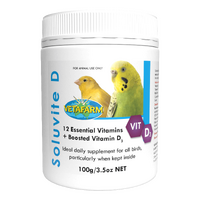 Vetafarm Soluvite D - Vitamin Boosted D3 Supplement For Birds 